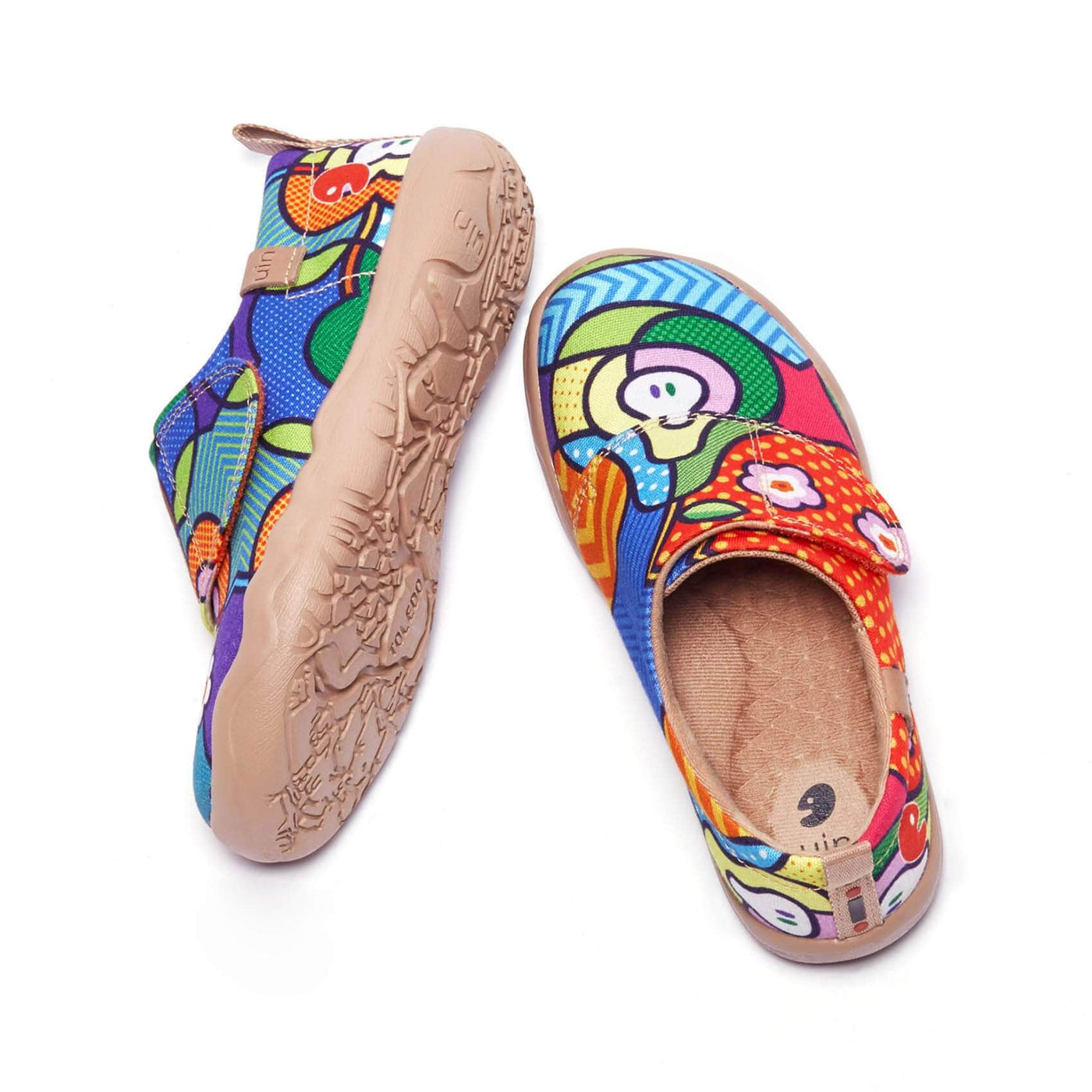 UIN Kid Apple Pear Kid Canvas loafers