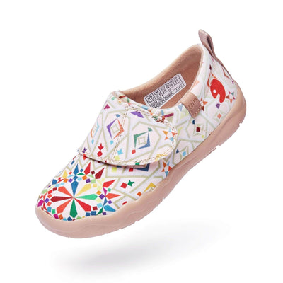 UIN Kid Carving Miracle Kid Canvas loafers