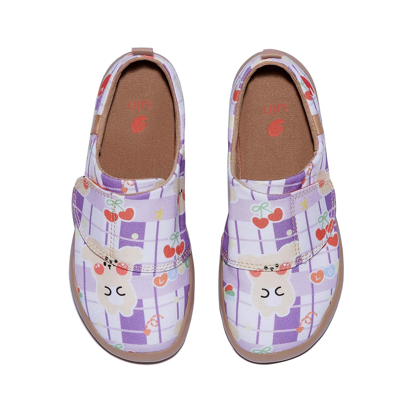 UIN Kid Cherry Bear Toledo I Kid Canvas loafers