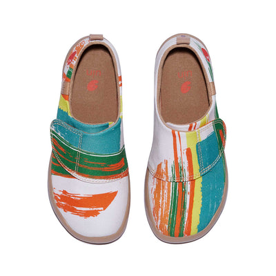 UIN Kid Crimson Sunset Toledo I Kid Canvas loafers