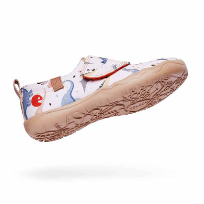 UIN Kid Dinosaur Kid Canvas loafers