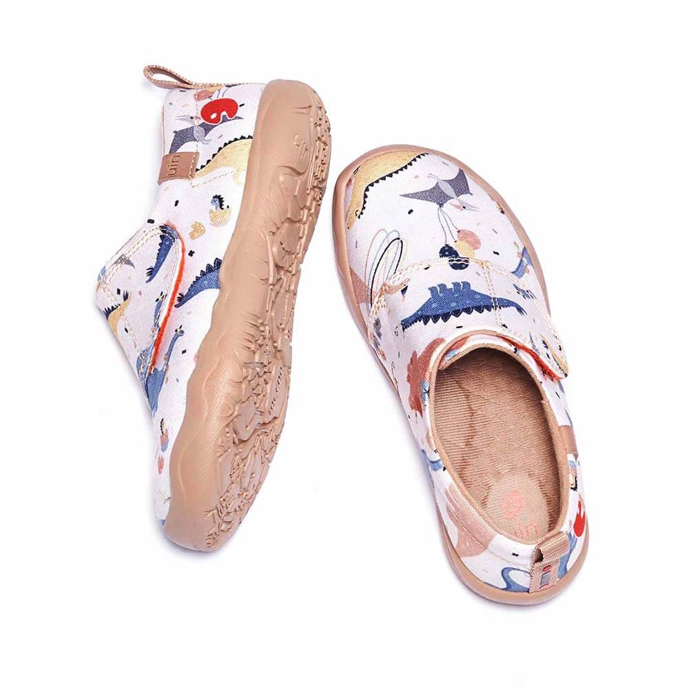 UIN Kid Dinosaur Kid Canvas loafers