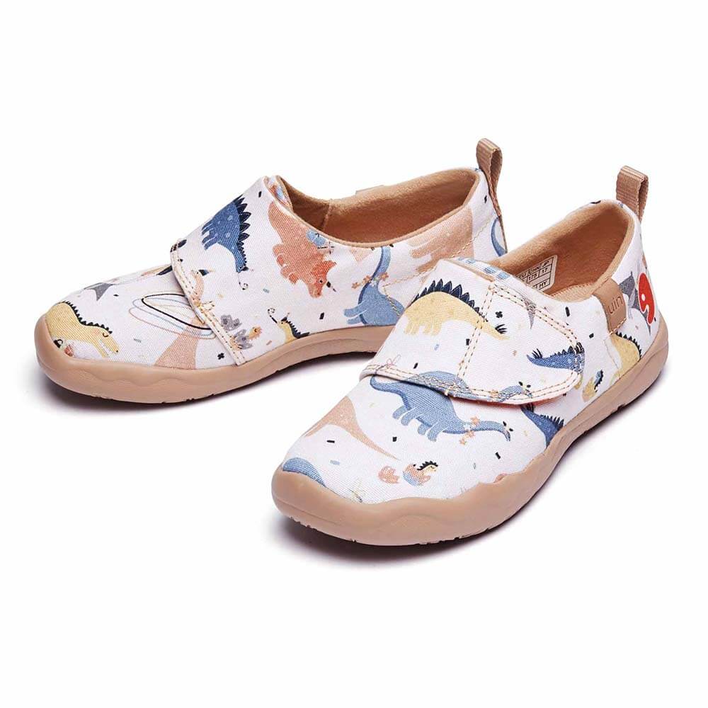 UIN Kid Dinosaur Kid Canvas loafers