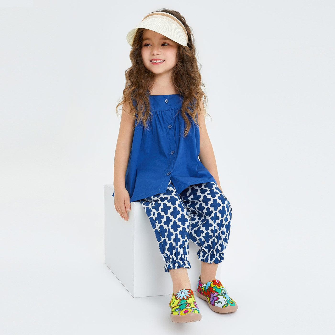 UIN Kid Floral Party Toledo I Kid Canvas loafers