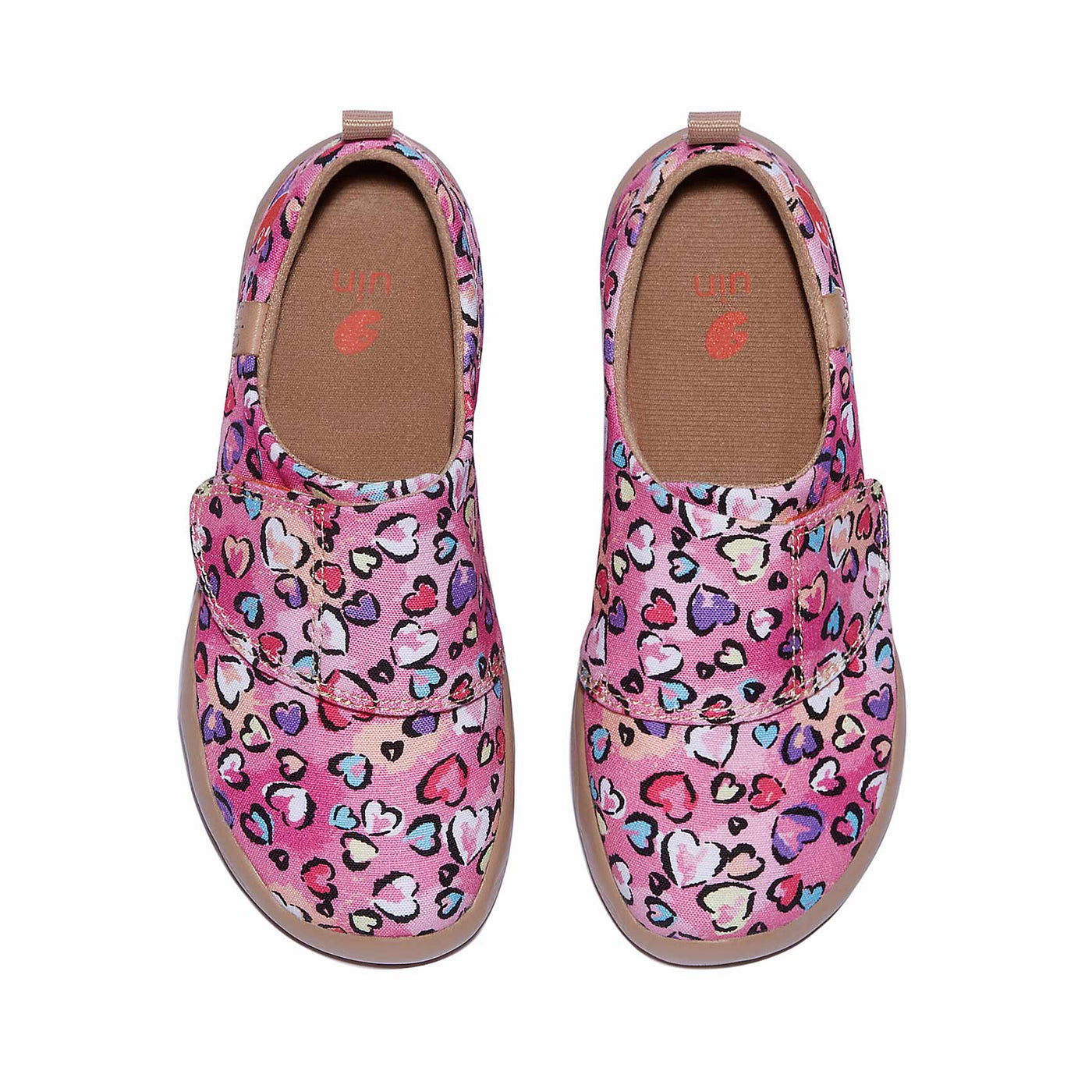 UIN Kid Hearts for You Toledo I Kid Canvas loafers