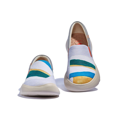 UIN Men Collage Colors Denia II Men Canvas loafers