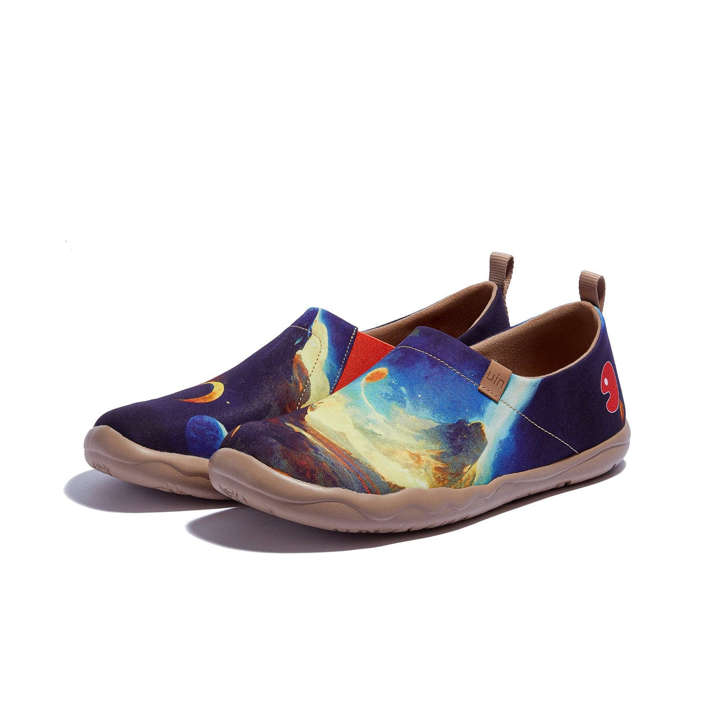 UIN Men Fantasy Planets Toledo I Men Canvas loafers