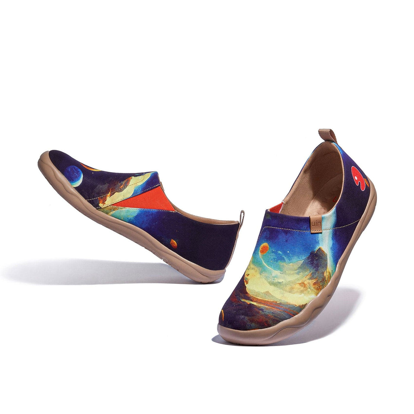 UIN Men Fantasy Planets Toledo I Men Canvas loafers