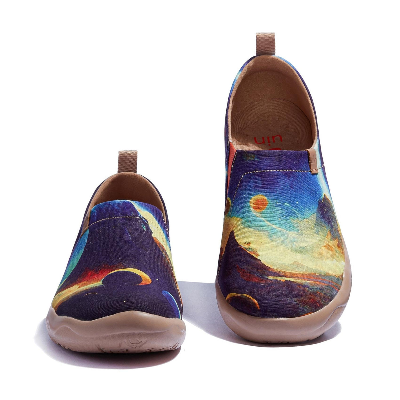 UIN Men Fantasy Planets Toledo I Men Canvas loafers