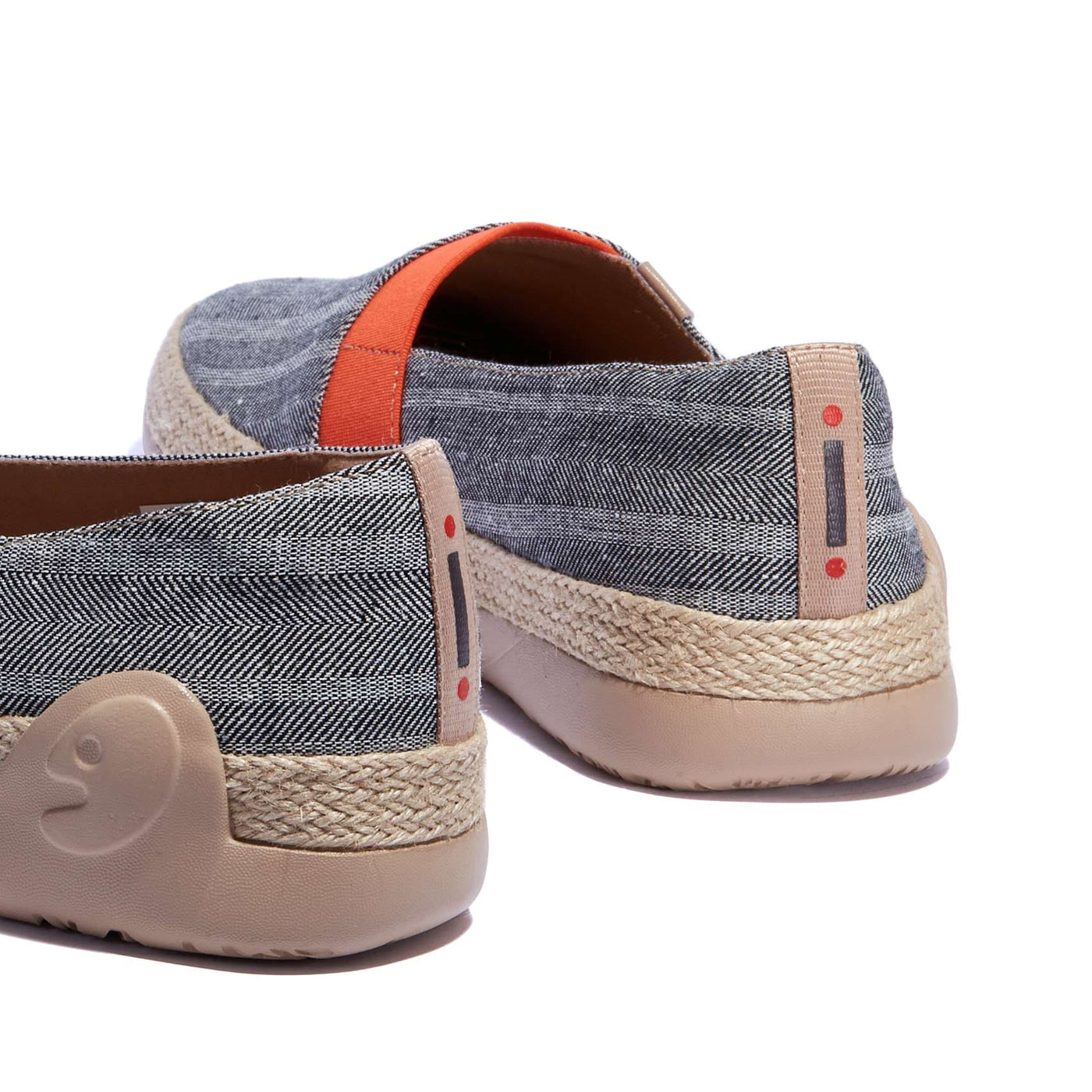 UIN Men Galaxy Grey Marbella I Men Canvas loafers