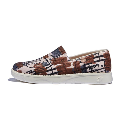 UIN Men Graffiti Arab Tarragona II Men Canvas loafers