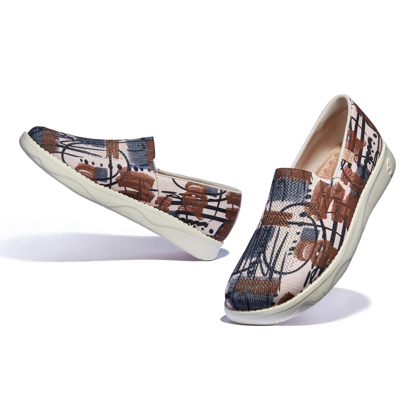 UIN Men Graffiti Arab Tarragona II Men Canvas loafers