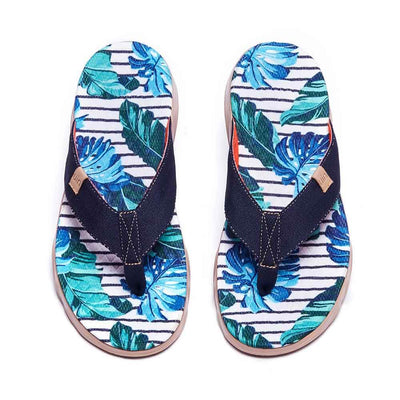 UIN Footwear Men Jungle Men Majorca Flip Flops Canvas loafers