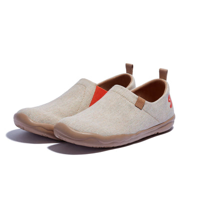 UIN Men Light Khaki Toledo I Men Canvas loafers