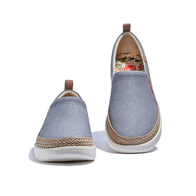 UIN Men Limestone Tarragona I Men Canvas loafers