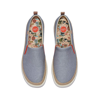 UIN Men Limestone Tarragona I Men Canvas loafers