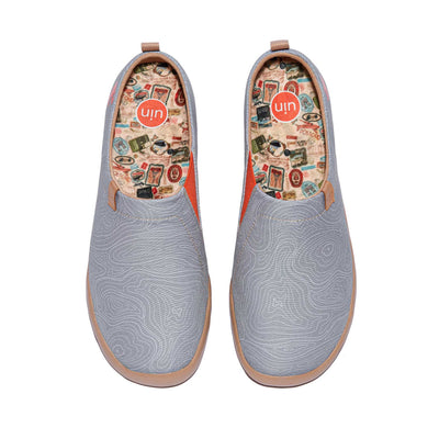 UIN Men Limestone Toledo I Men Canvas loafers