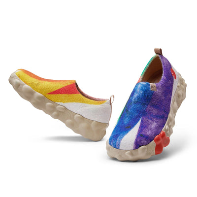 UIN Men Rainbow Crush 2 Toeldo VI Men Canvas loafers