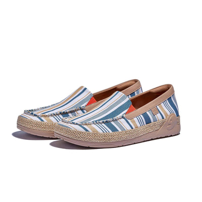 UIN Men Retro Stripes Marbella V Men Canvas loafers