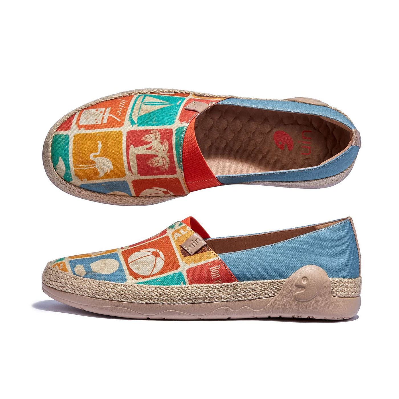 UIN Men Seaside Memories Marbella I Men Canvas loafers