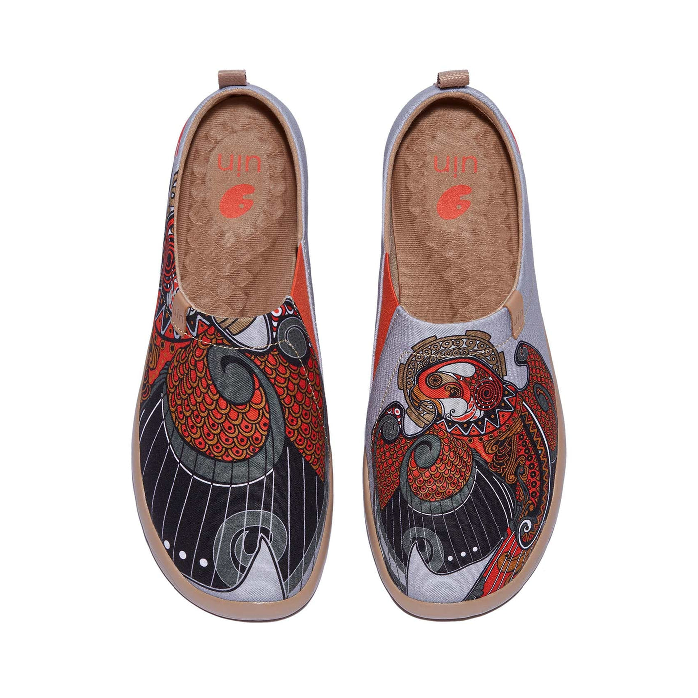 UIN Men The Flame Falcon Toledo I Men Canvas loafers