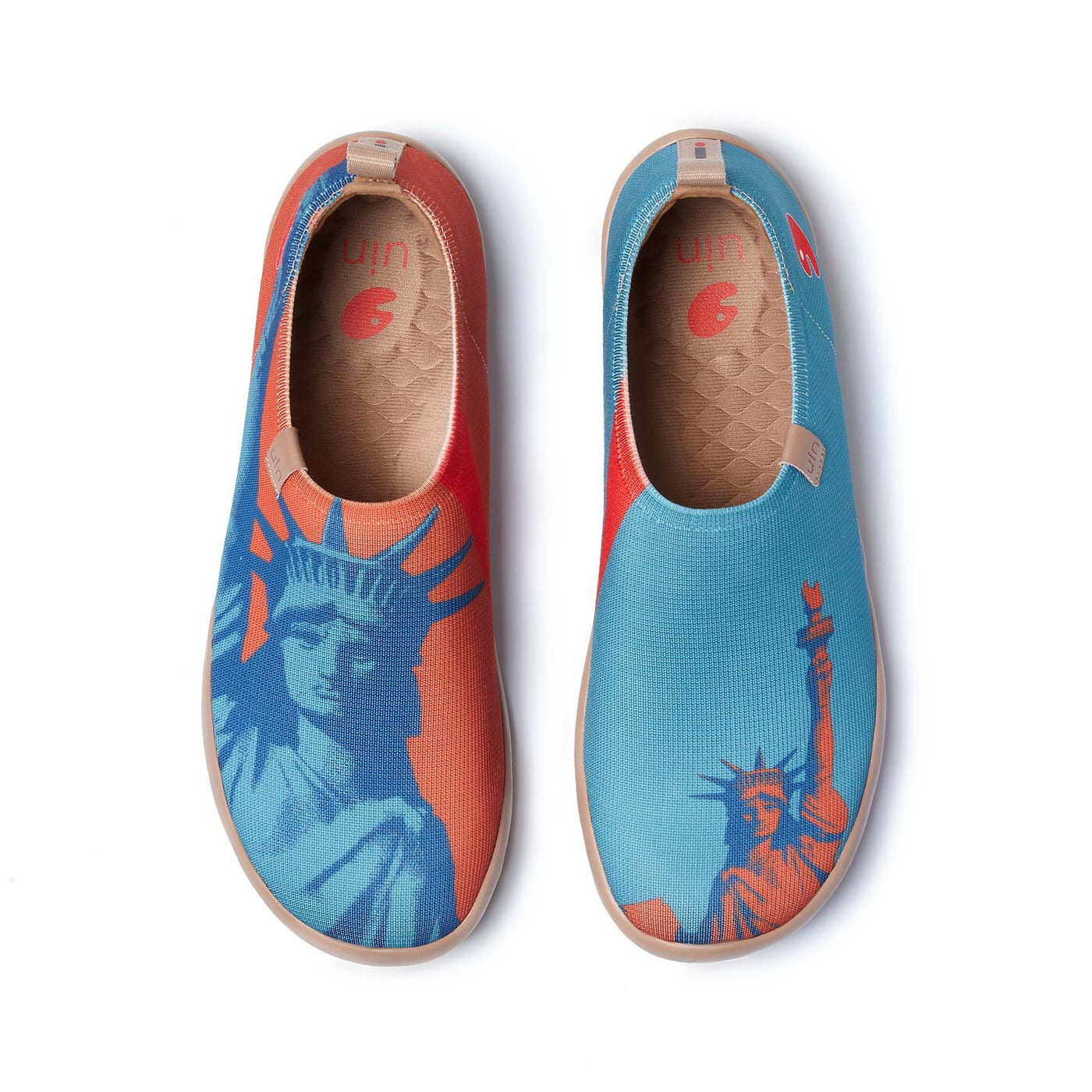 UIN Men The Land of Liberty Toledo I Men Canvas loafers