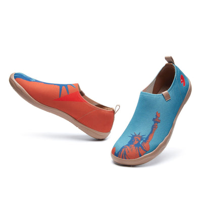 UIN Men The Land of Liberty Toledo I Men Canvas loafers