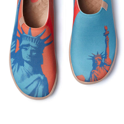 UIN Men The Land of Liberty Toledo I Men Canvas loafers