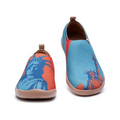 UIN Men The Land of Liberty Toledo I Men Canvas loafers