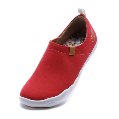 UIN Men Toledo Red Men Canvas loafers