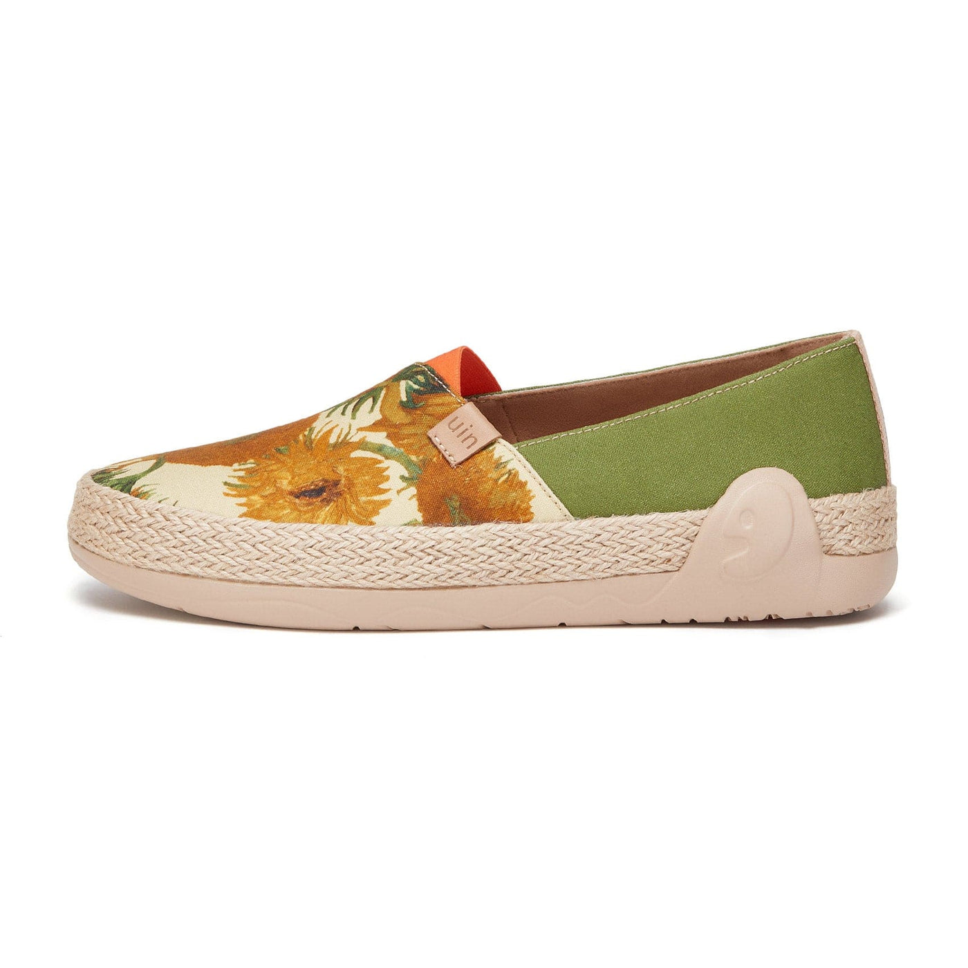 UIN Men Van Gogh Sunflowers Marbella I Men Canvas loafers