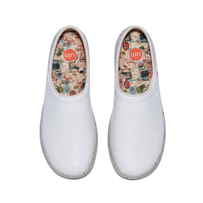 UIN Women Bright White Mojacar II Women Canvas loafers