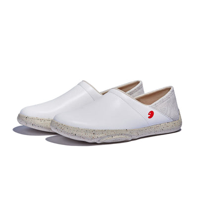 UIN Women Bright White Mojacar II Women Canvas loafers