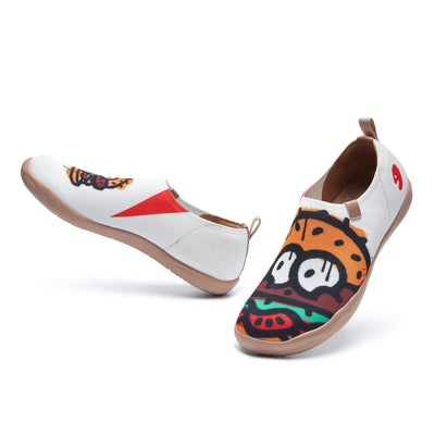 UIN Women Burger Time Toledo I Women Canvas loafers