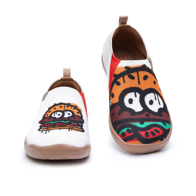 UIN Women Burger Time Toledo I Women Canvas loafers