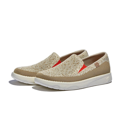 UIN Women Cappuccino Tarragona II Women Canvas loafers