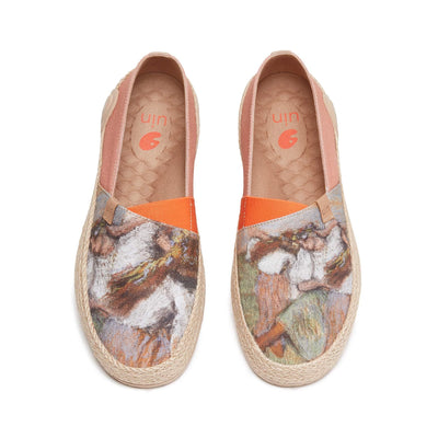 UIN Women Edgar Degas Ukrainian Dancers Marbella I Women Canvas loafers