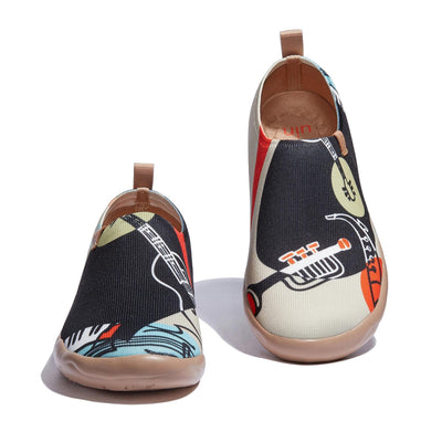 UIN Women Enjoy the Concert Toledo I Women Canvas loafers