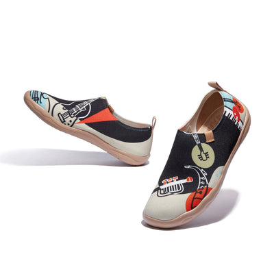 UIN Women Enjoy the Concert Toledo I Women Canvas loafers