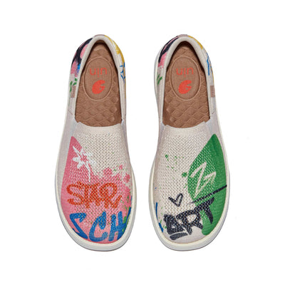 UIN Women Graffiti Youth Tarragona II Women Canvas loafers