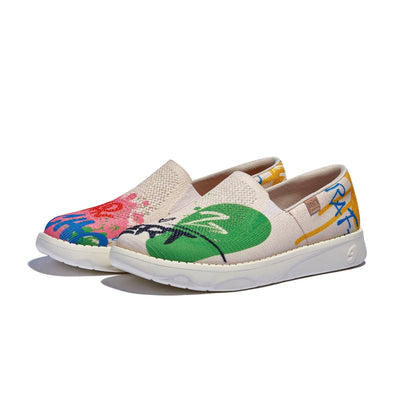 UIN Women Graffiti Youth Tarragona II Women Canvas loafers