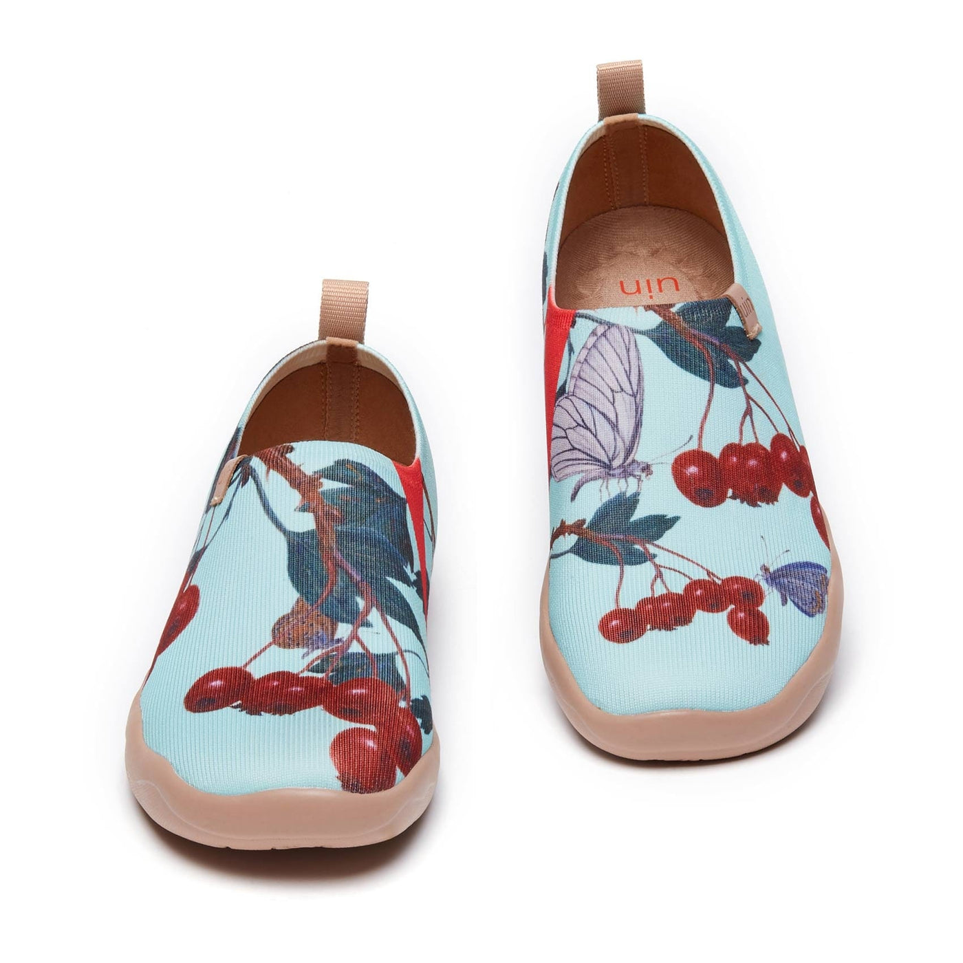 UIN Women Jan van Kessel the Elder Butterfly and Hawthorn Toledo I Women Canvas loafers