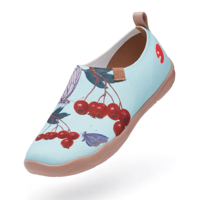 UIN Women Jan van Kessel the Elder Butterfly and Hawthorn Toledo I Women Canvas loafers