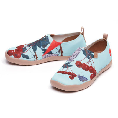 UIN Women Jan van Kessel the Elder Butterfly and Hawthorn Toledo I Women Canvas loafers