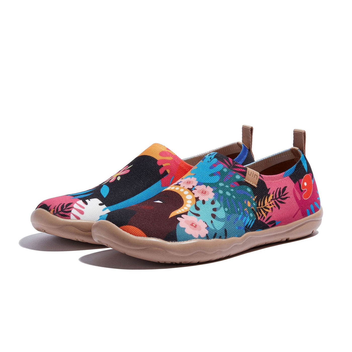 UIN Women Lady Flower Toledo I Women Canvas loafers