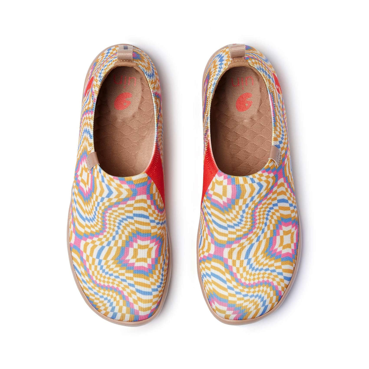 UIN Women Pop Art Ripple Toledo I Women Canvas loafers