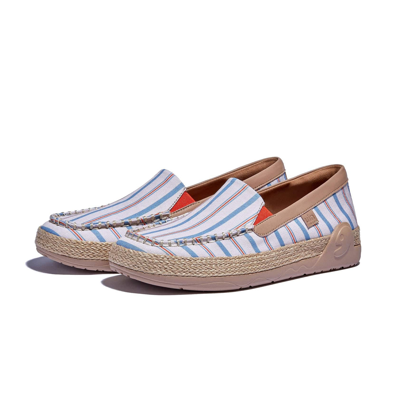 UIN Women Retro Stripes Marbella V Women Canvas loafers