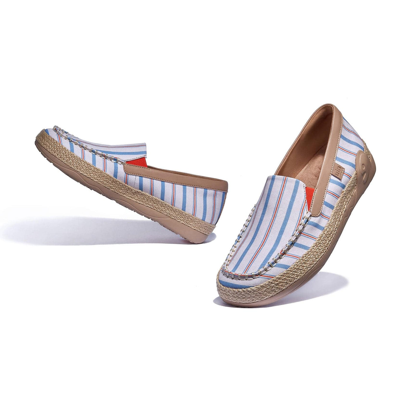 UIN Women Retro Stripes Marbella V Women Canvas loafers