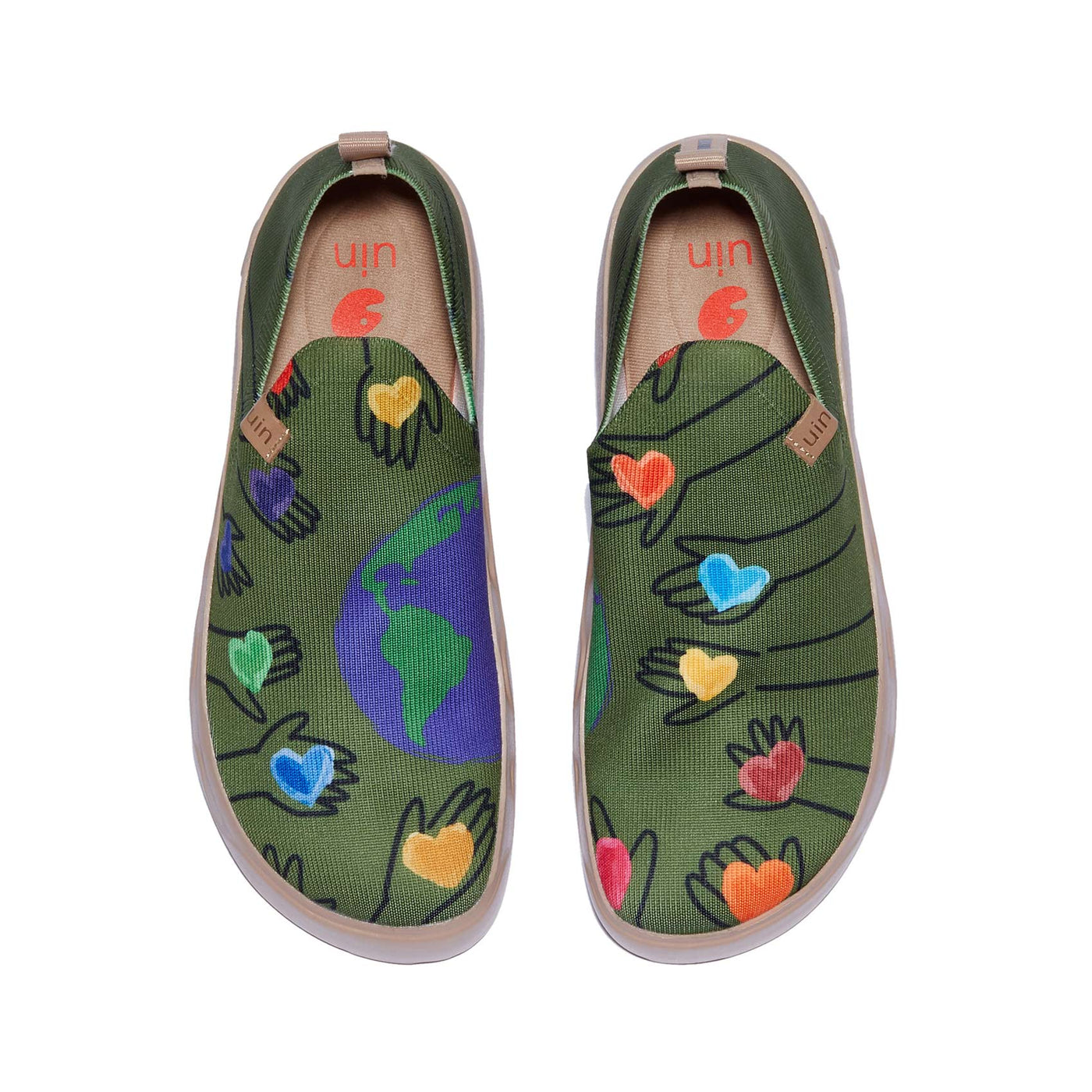 UIN Women Save the Earth Fuerteventura I Women Canvas loafers