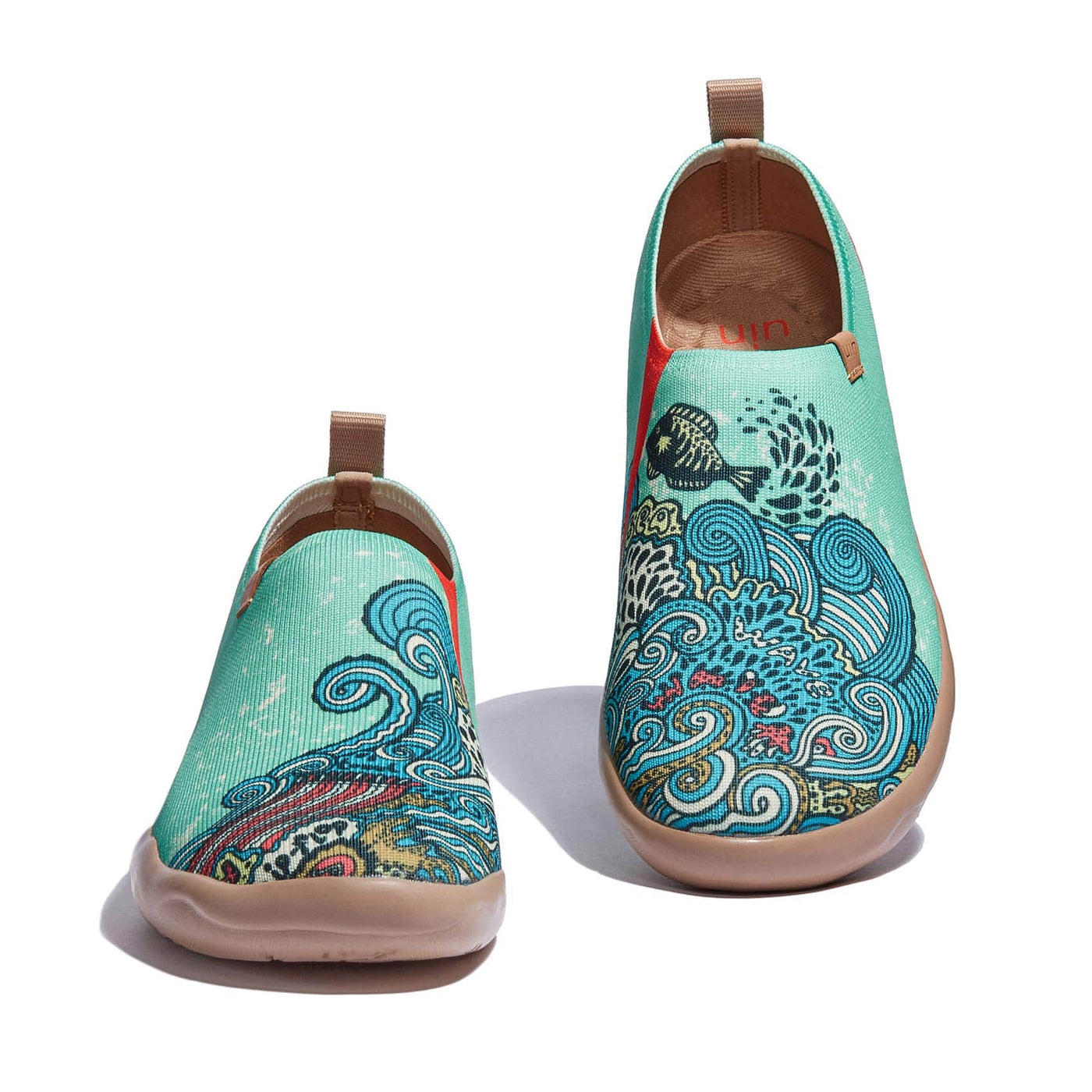 UIN Women Surfing the Waves Toledo I Women Canvas loafers